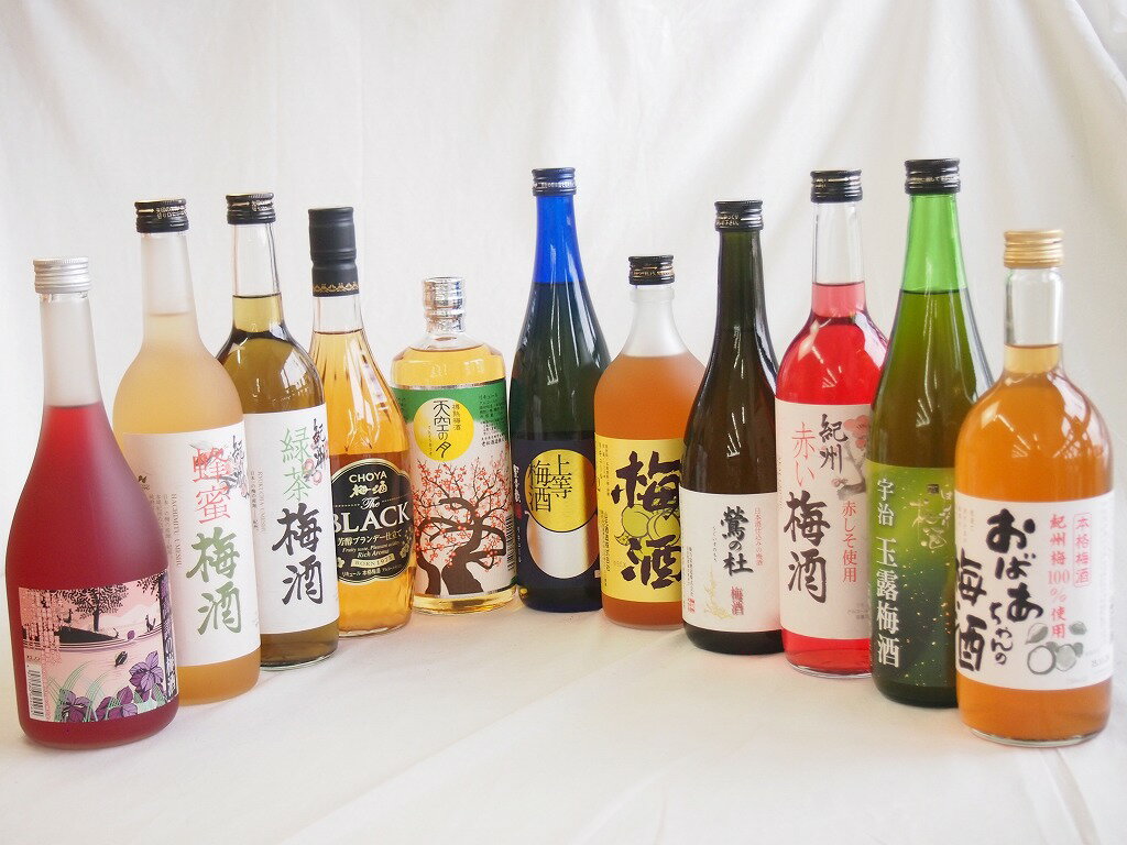 豪華梅酒11本セット(おばあちゃんの