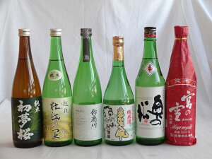 金賞受賞蔵 定番飲み比べ日本酒6本セット 720ml×6本