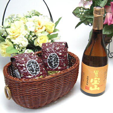 【贈り物限定】 西酒造 芋焼酎 富乃宝山 720ml（鹿児島県） +オススメ珈琲豆（特注ブレンド200g、ハッピーブレンド200g）