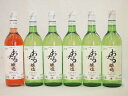 日本産葡萄100％おたるワイン6本セット 白5本 ロゼ1本 (北海道)720ml×6本