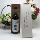 贈り物セット 中野BC 紀州 緑茶梅酒 720ml 和歌山県 いつもありがとう木箱セット