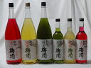 こんな梅酒福袋が欲しかったぁ　6本セット(中野BC 蜂蜜梅酒 緑茶梅酒 赤い梅酒) 1800ml×3本＋720ml×3本