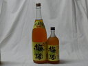 こんな梅酒福袋が欲しかったぁ 2本セット(山元酒造 芋焼酎造り梅酒 五代梅酒) 1800ml+720ml