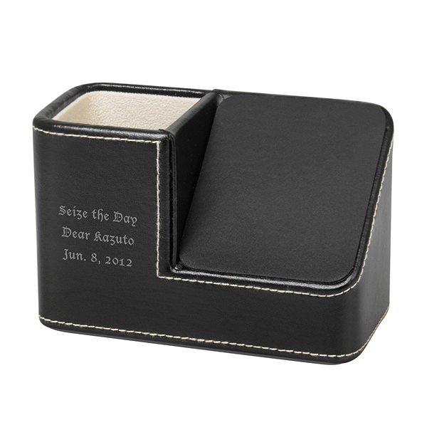 贈り物セット モバイル＆メガネスタンド ブラック