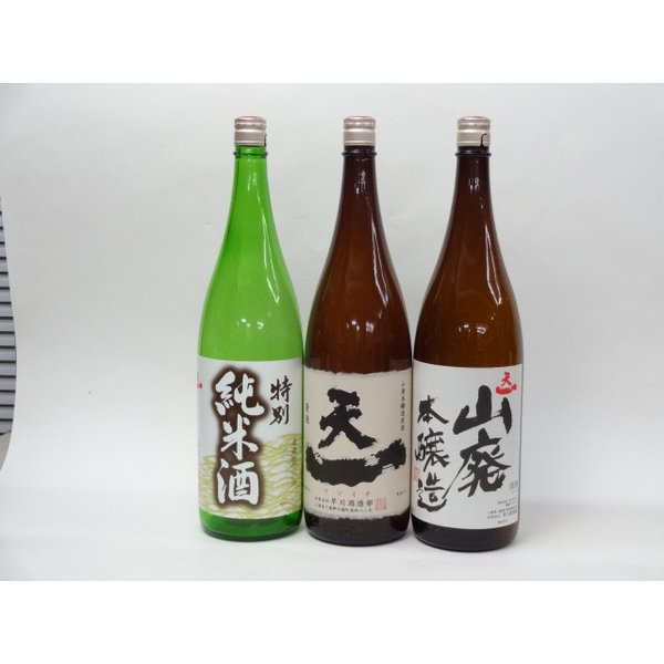 特選日本酒セット 天一 3本セット(純米 山廃本醸造 山廃本醸造)1800ml×3本 早川酒造
