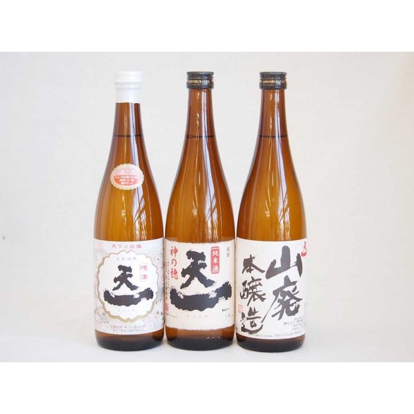 楽天贈り物本舗じざけや【最大2000円オフクーポン27日1:59迄】特選日本酒セット 天一 3本セット（純米 山廃本醸造 天一清酒）720ml×3本 早川酒造部（三重県）