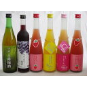 果実リキュール6本セット 紀州産 南高梅使用ブルーベリー梅酒 500ml(和歌山)・北川本家 はんなり梅酒 宇治玉露梅酒 720