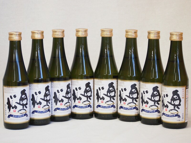 スパークリング日本酒 純米大吟醸 (福島県) 290ml×8