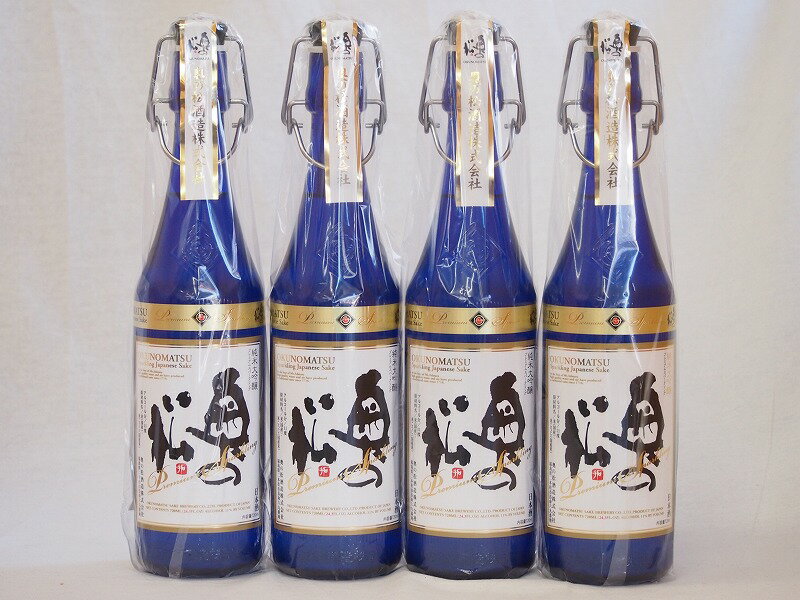 スパークリング日本酒 純米大吟醸 奥の松(福島県)720ml×4