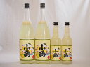 すっぱドライ サワー専用 ゆずレモン大小4本セット 25度 小鶴醸造(鹿児島県)1800ml×2 600ml×2