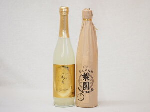 梨のお酒セット梨園と梨園スパクーリング(大分県) 500ml×2本