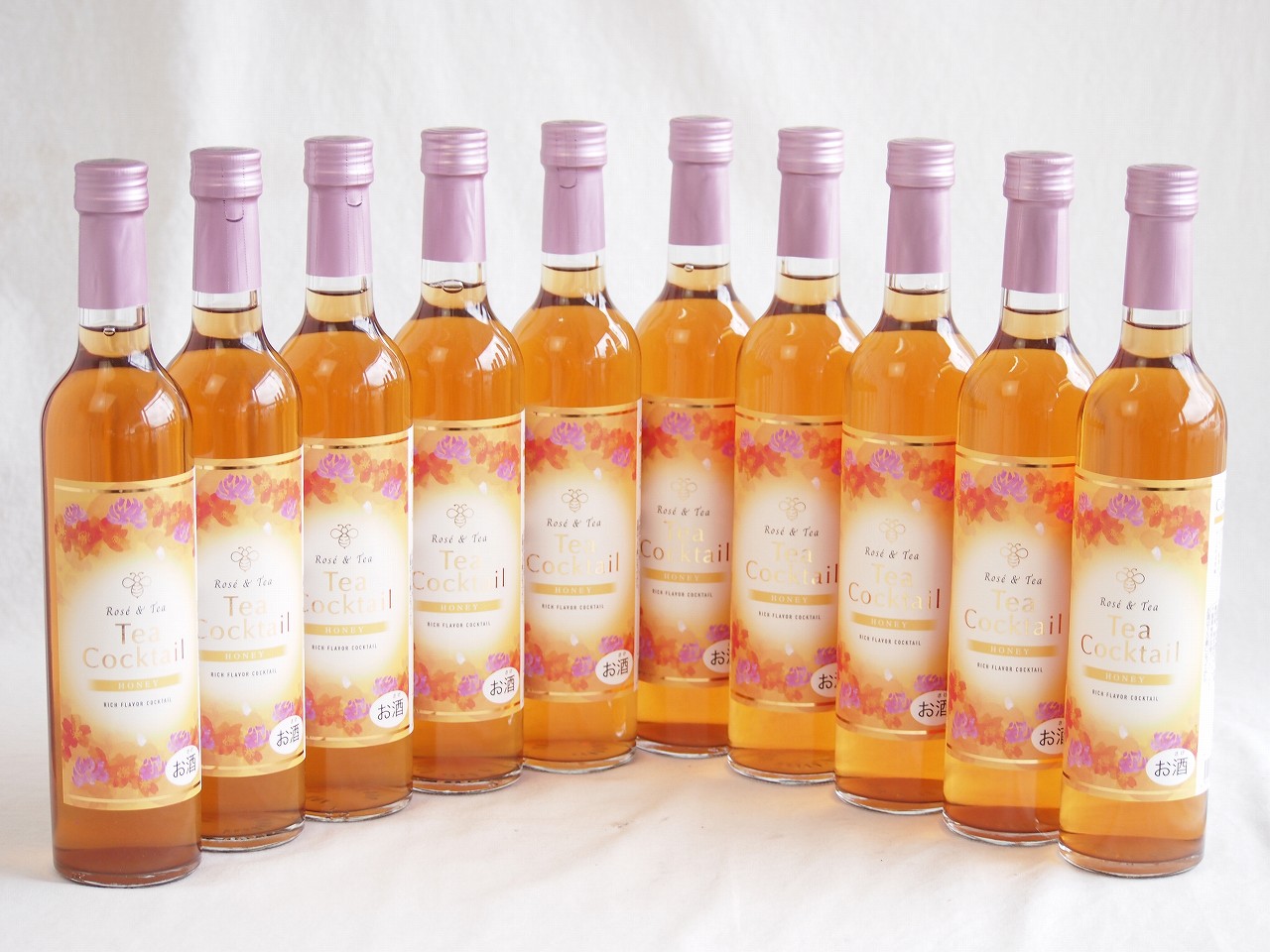 10本セット(ティーカクテル ハニー(山梨県)) 500ml×10本
