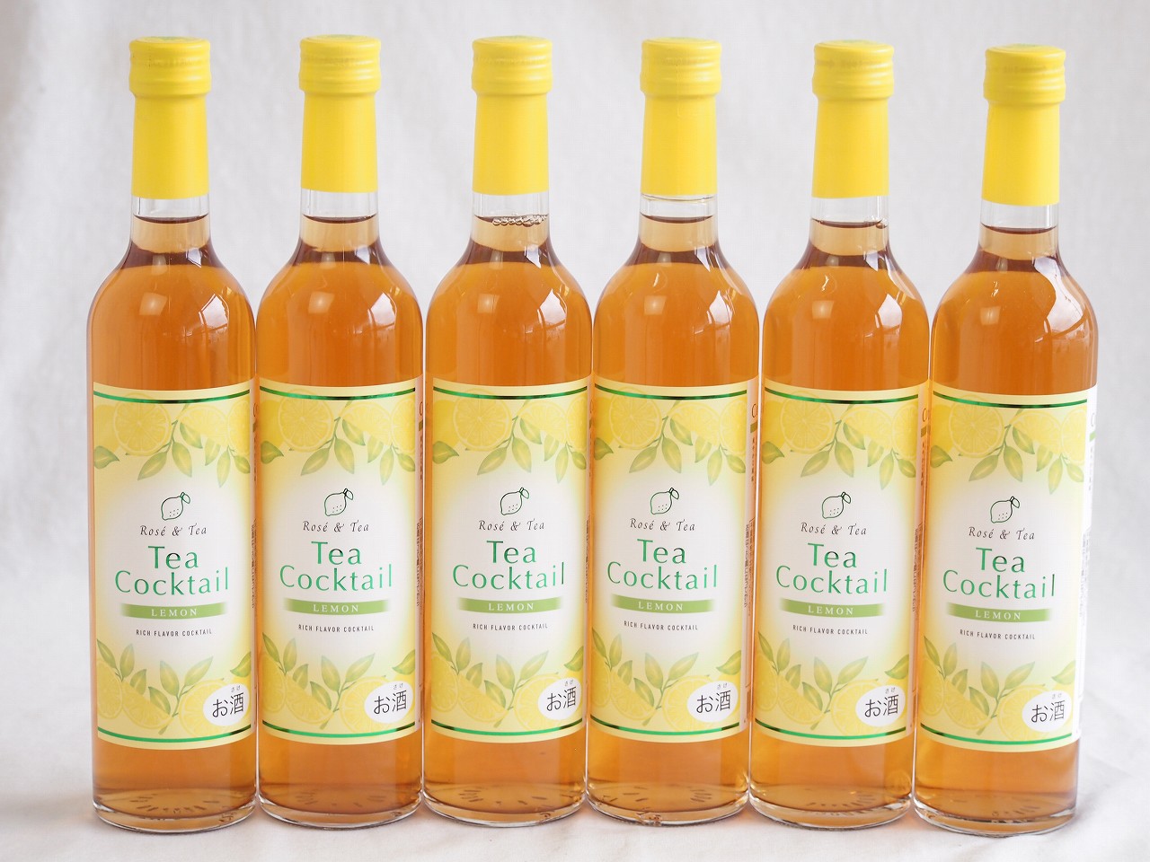 6本セット(ティーカクテル レモン(山梨県)) 500ml×6本