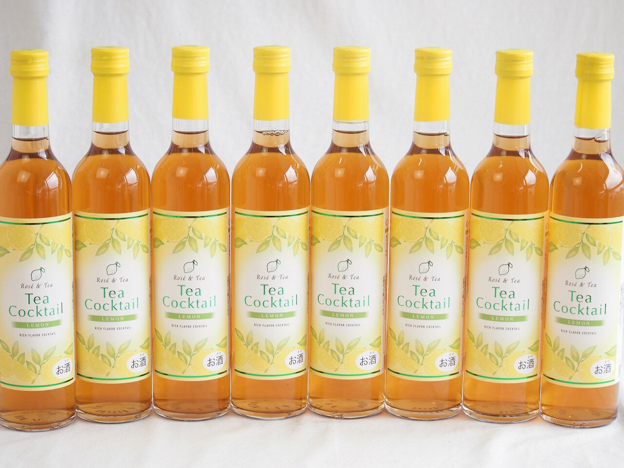 8本セット(ティーカクテル レモン(山梨県)) 500ml×8本