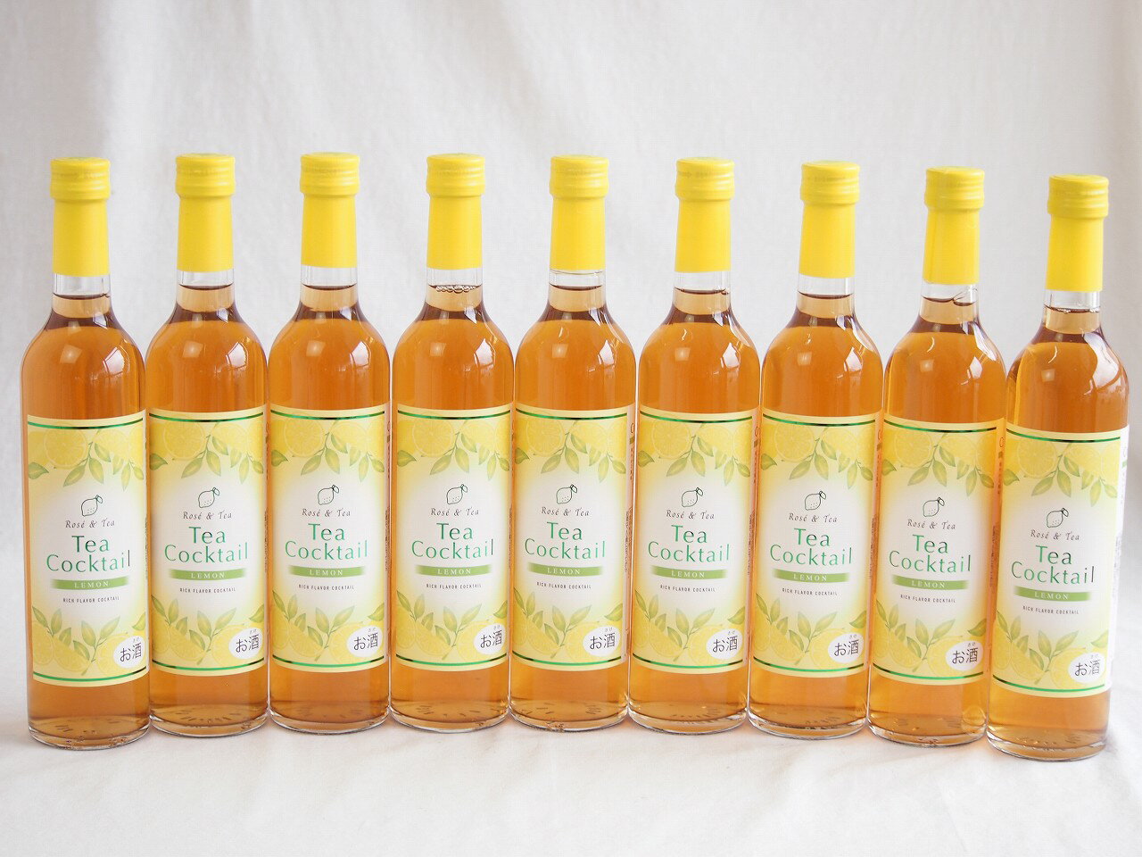 9本セット(ティーカクテル レモン(山梨県)) 500ml×9本
