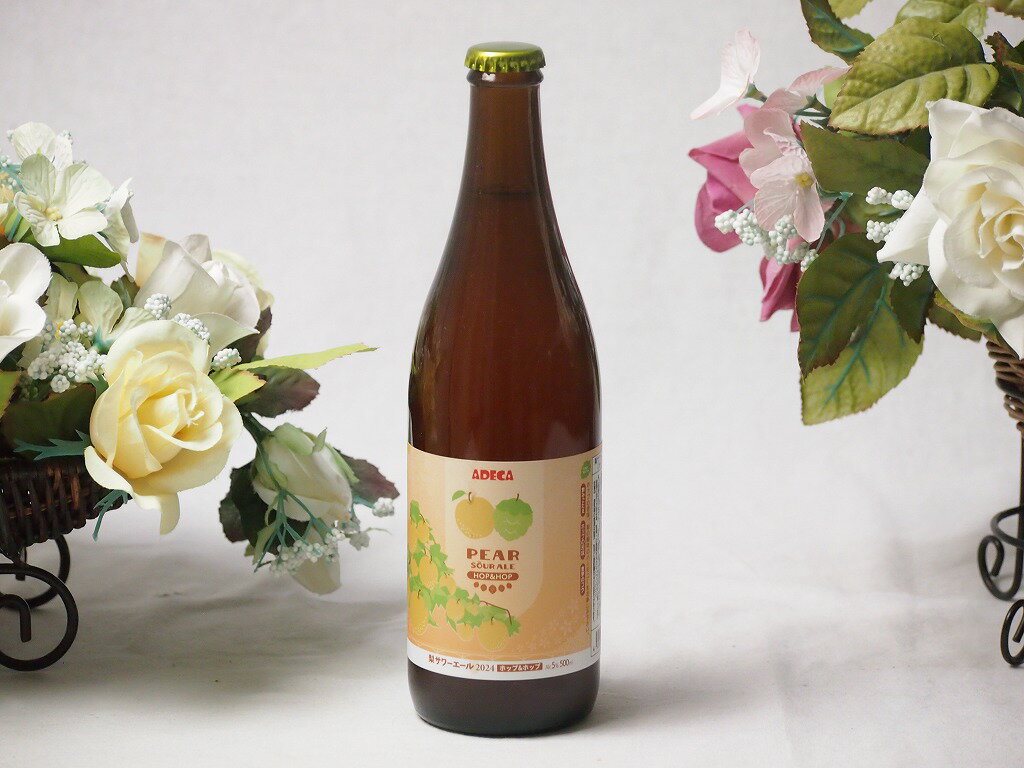 梨サワーエール ホップ＆ホップ発泡酒5%千葉県柏市産梨SDGs 500ml×1本