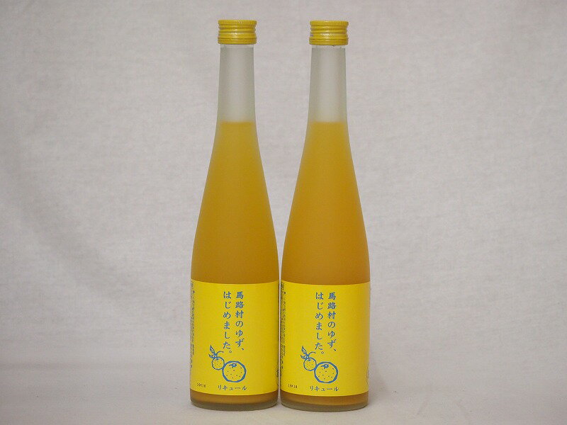 篠崎 柚子梅酒ゆず、はじめました（福岡県）500ml×2本