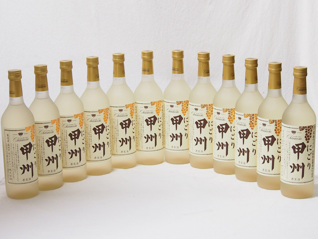 クリーミーなワイン12本セット(山梨県産にごり酒 甲州 ) 720ml×12本