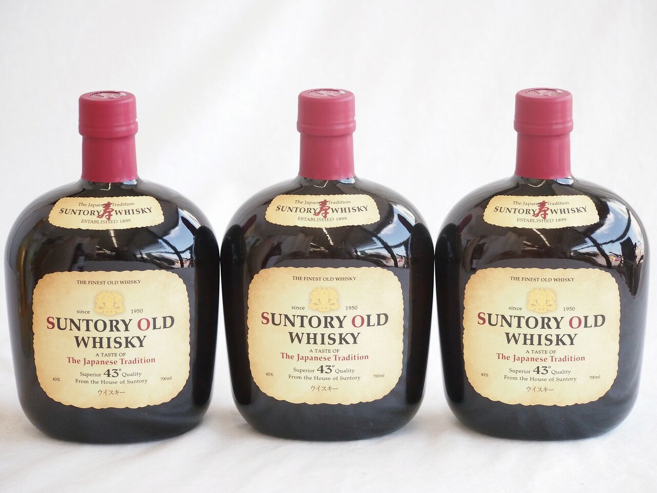 3本セット(サントリー オールドウイスキー 43度) 700ml×3本