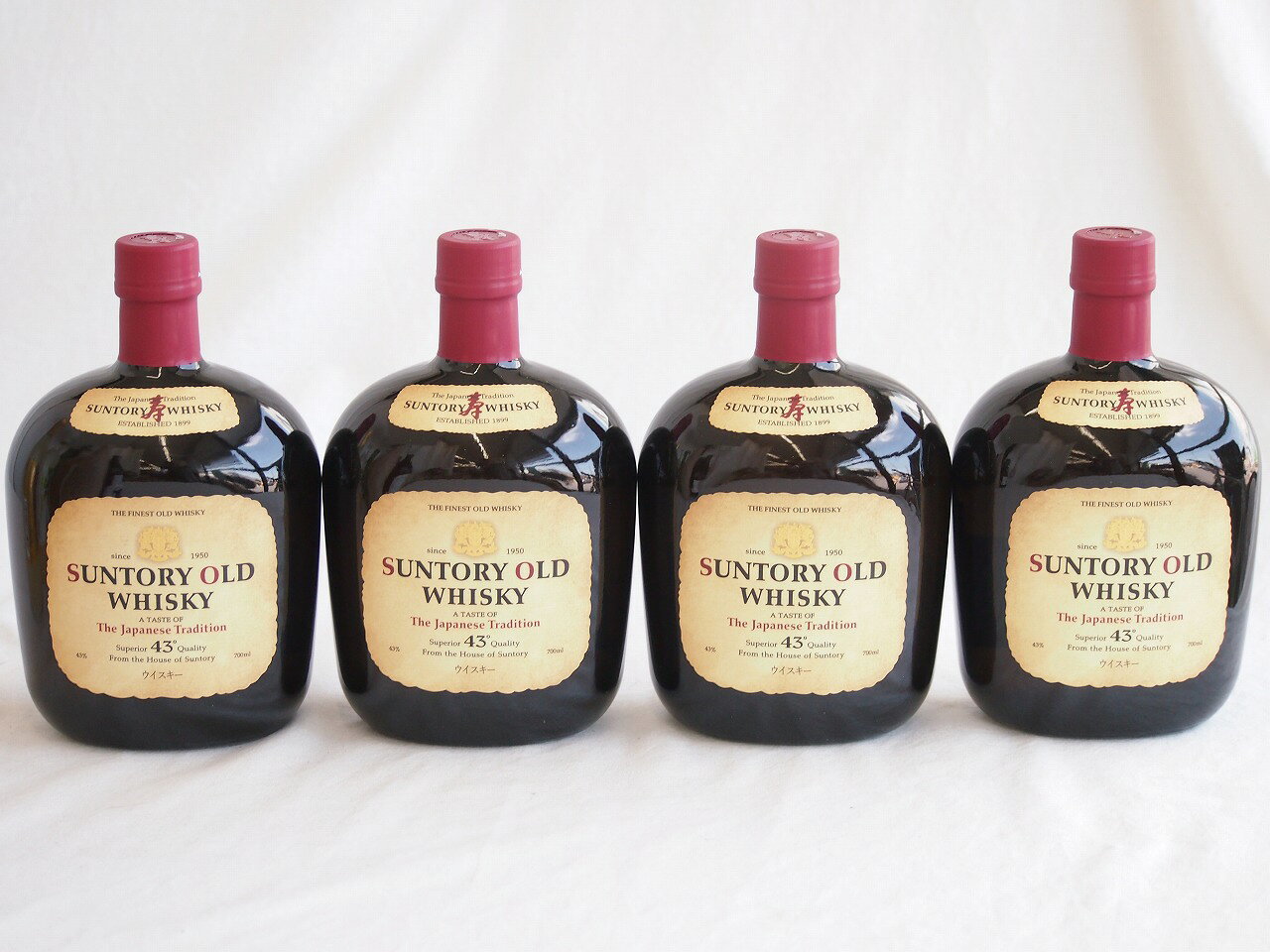 4本セット(サントリー オールドウイスキー 43度) 700ml×4本