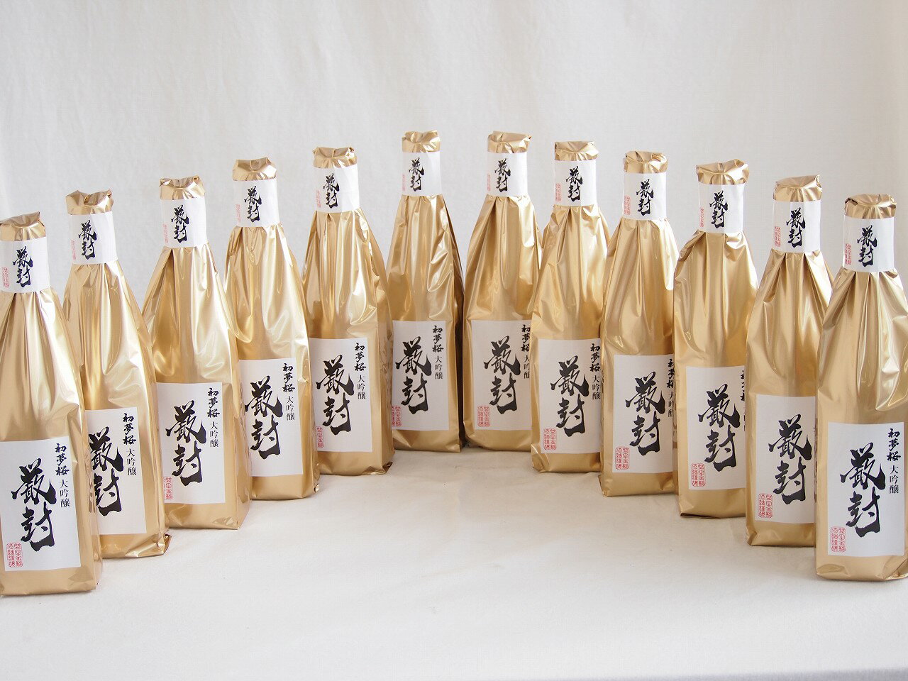 12本セット(初夢桜 厳封大吟醸酒(愛知県)) 720ml×12本