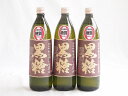 3本セット(黒糖焼酎 喜界島荒濾過 黒糖 25度 (鹿児島)) 900ml×3本