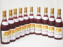 10本セット(おたるプレミアムキャンベル生葡萄酒 赤ワイン甘口(北海道)) 720ml×10本