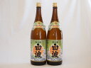 本格芋焼酎 白波1800ml×2