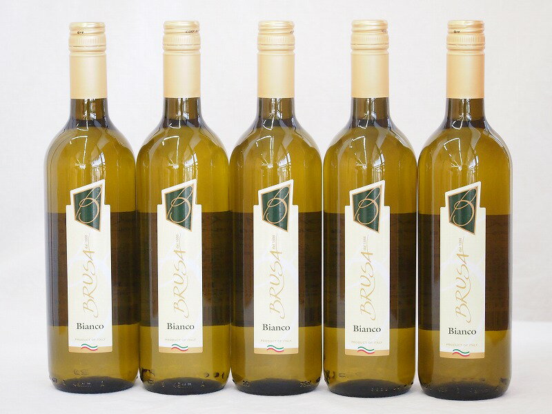 イタリア白ワイン チェヴィコ　ブルーサ ビアンコ 750ml×5