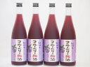 紀州のブルーベリー梅酒 中野BC 和歌山県 720ml 4本