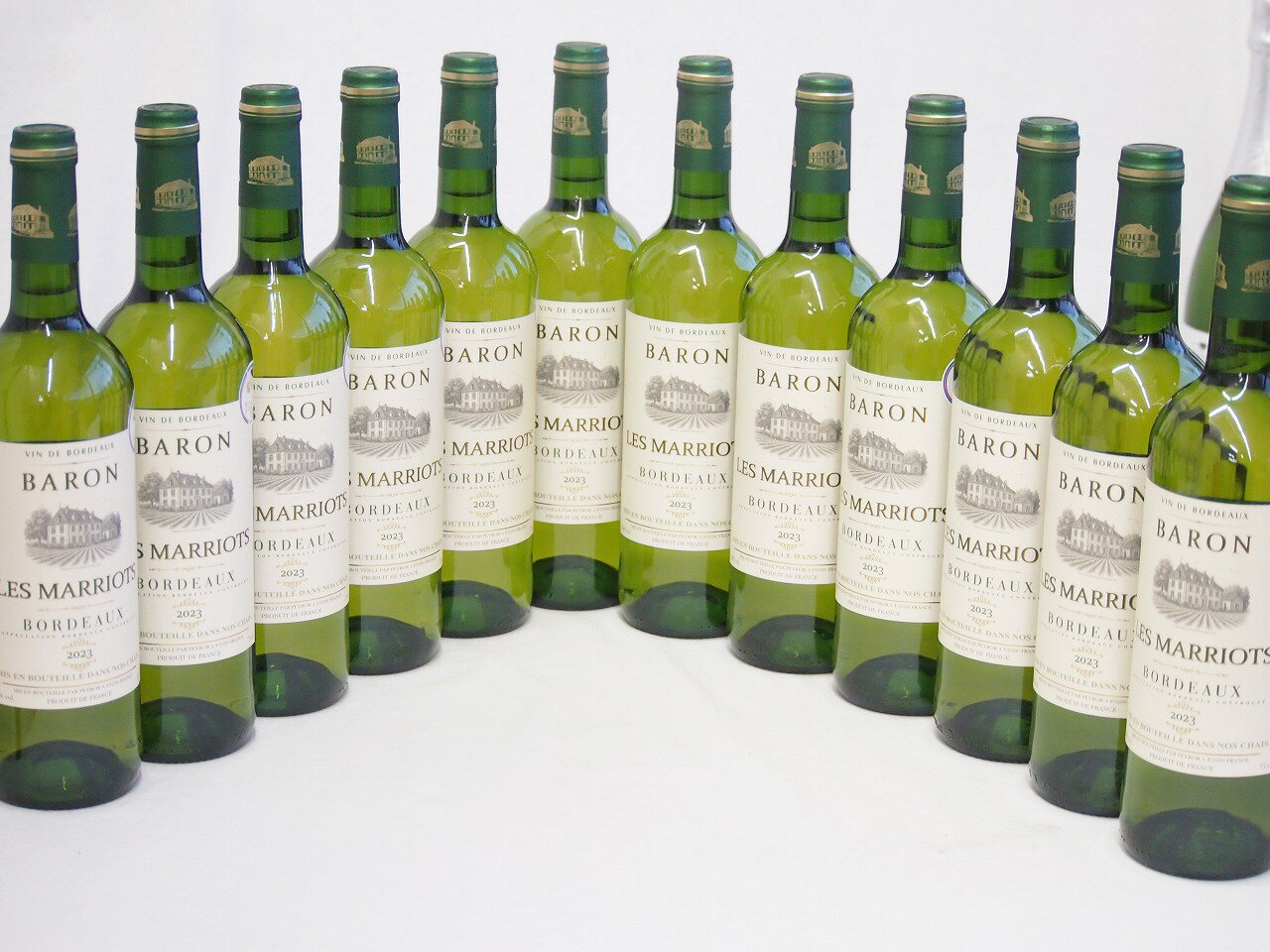 12本セット(金賞受賞フランス白ワインバロン・レ・マリオッツ) 750ml×12本
