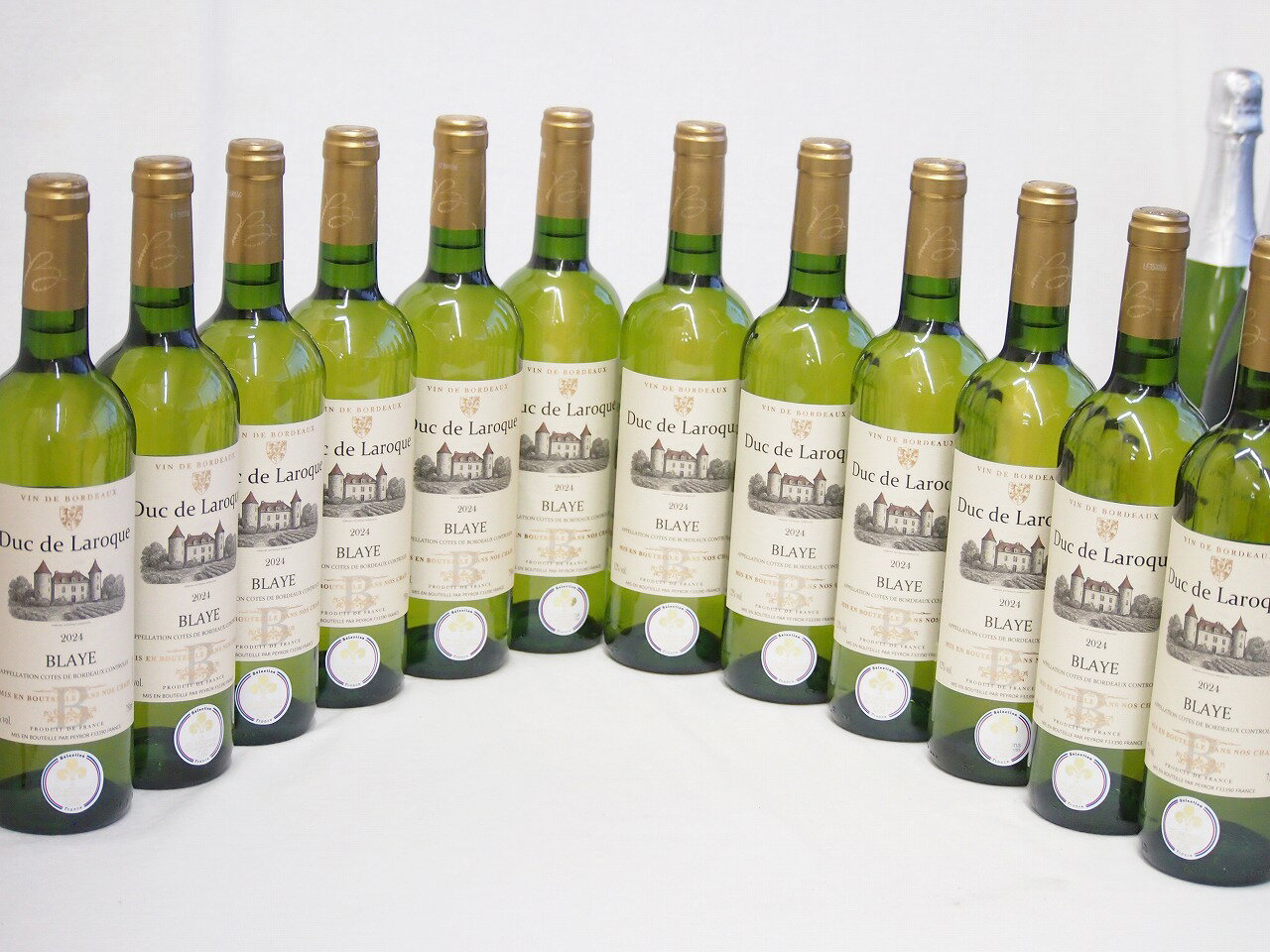 12本セット(金賞受賞フランス白ワイン デュック ド ラロック) 750ml×12本