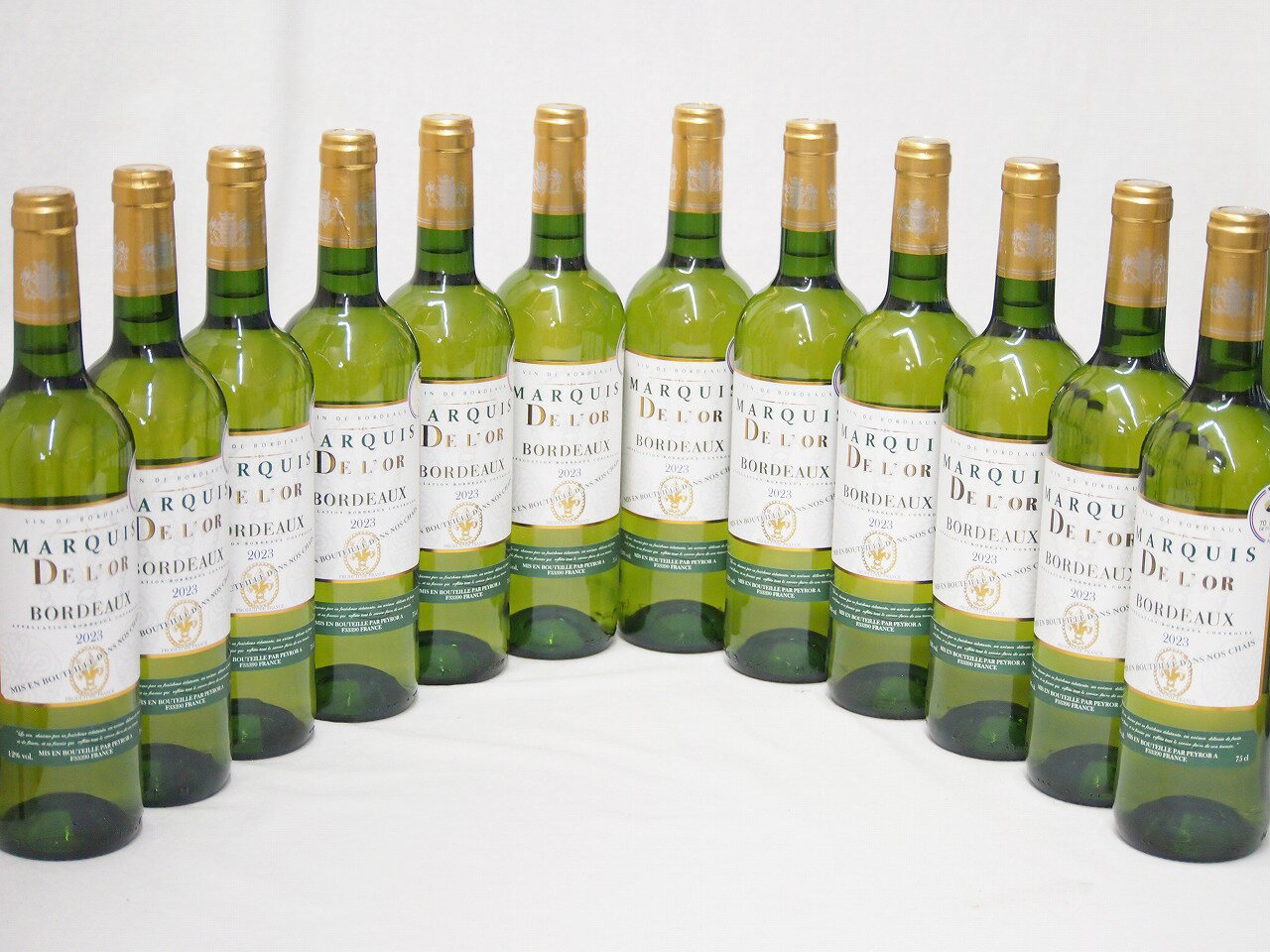 12本セット(金賞受賞フランス白ワイン マルキ ド ロール) 750ml×12本