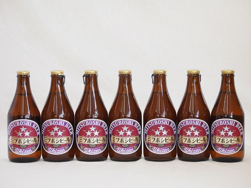 7本セット(尾張名古屋クラフトビール ミツボシヴァイツェンalc.5.5金しゃち) 330ml×7本