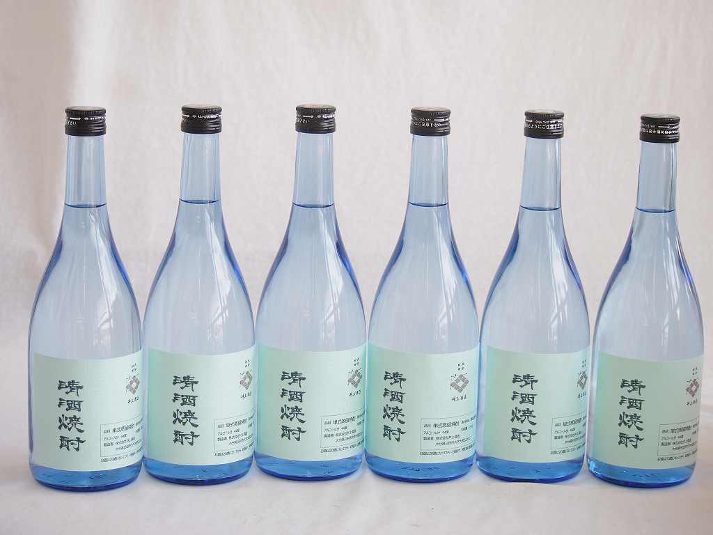 【最大2000円オフクーポン27日1:59迄】6本セット(大分県日田井上酒造 清酒焼酎 44度) 720ml×6本
