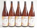 5本セット(日本酒と米焼酎を使った梅酒 はんなり京梅酒alco13度(京都府)) 1800ml×5本