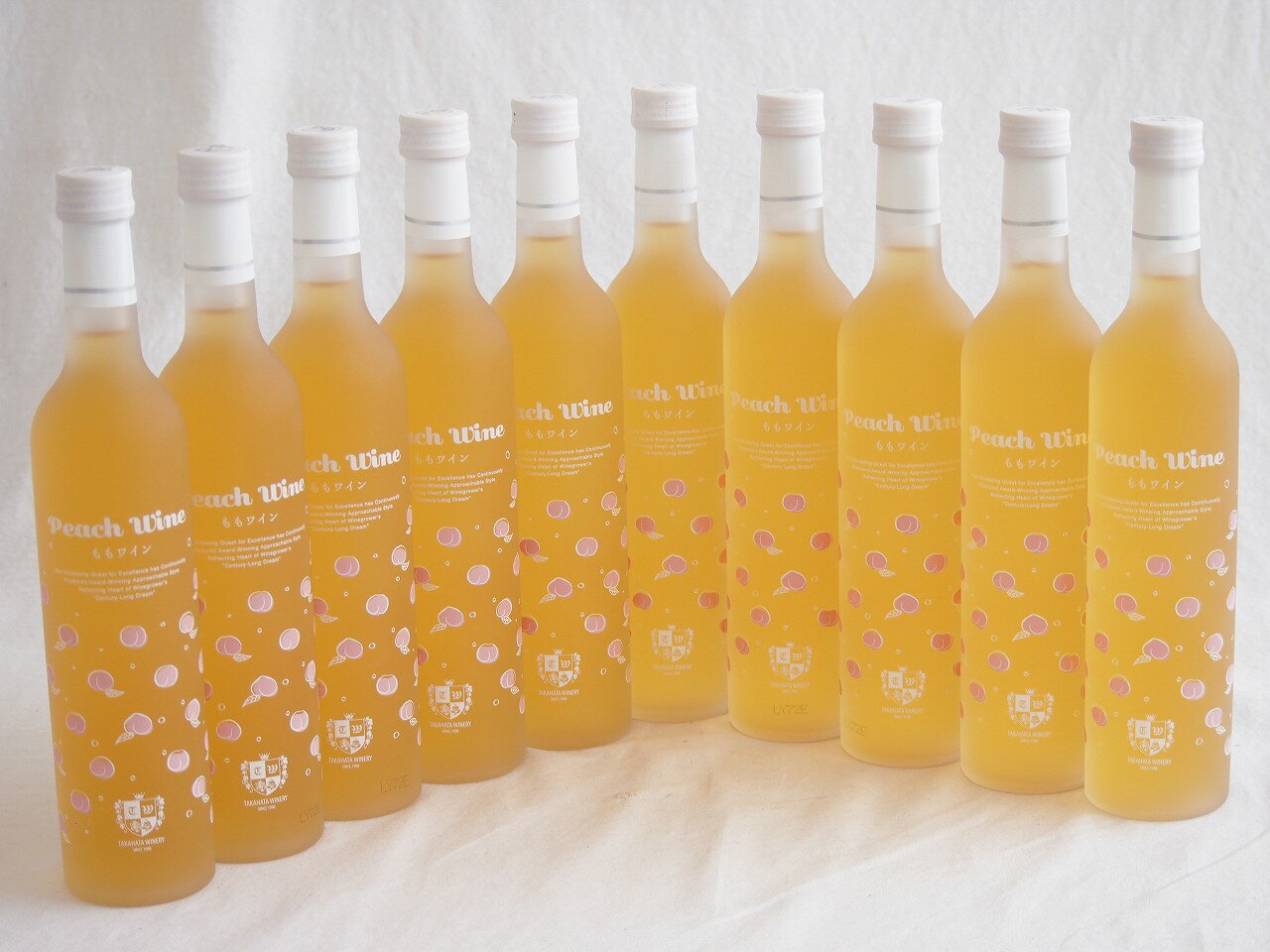 10本セット(フルーツももワイン 高畠ワイナリーalco7度(山形県)) 500ml×10本