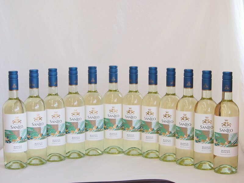 12本セット(イタリア白ワイン ボンゴ・サンレオ・ビアンコ) 750ml×12本