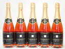 塩尻コンコード100% スパークリングワインセットロゼ やや甘口(長野県)720ml×5