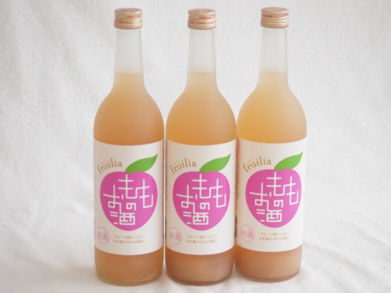 3本セット(中埜酒造 國盛 フルリア もものお酒 (愛知県)) 720ml×3本