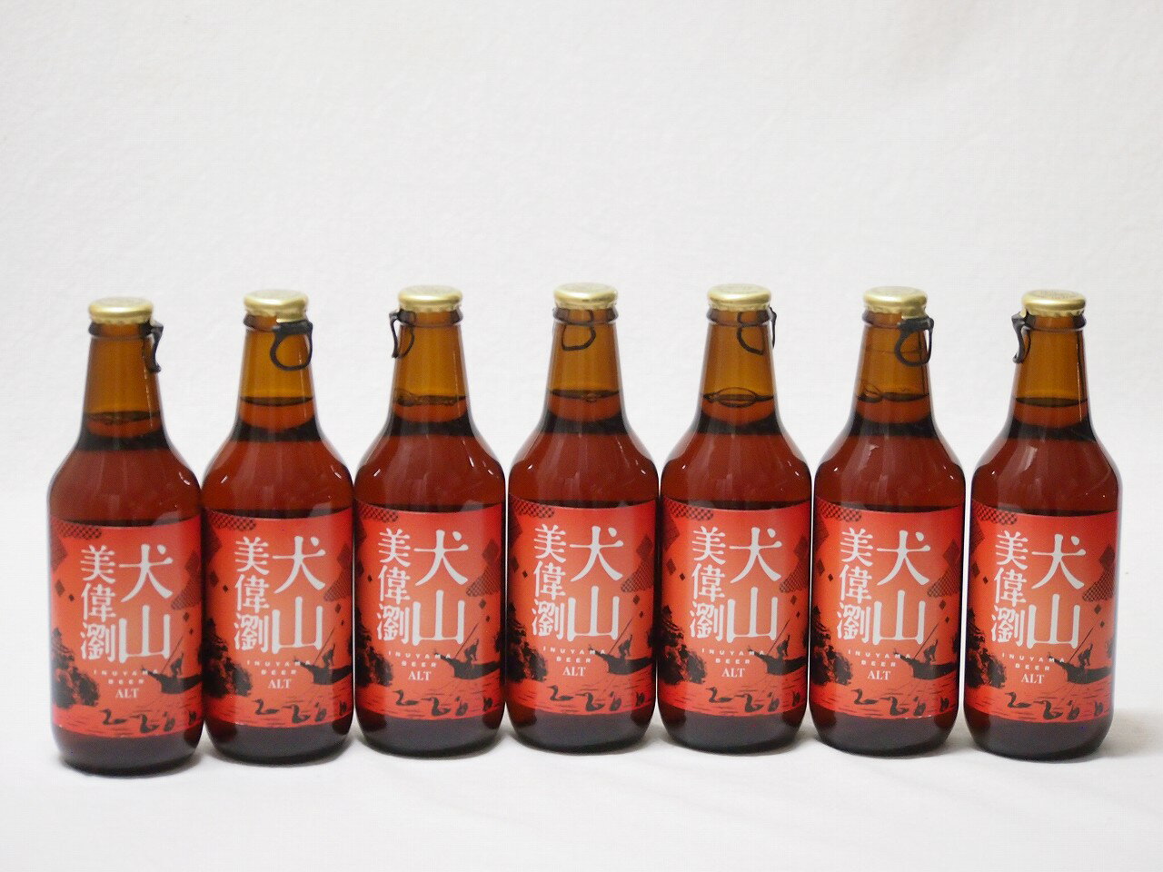 【最大2000円オフクーポン9日1:59迄】7本セット(本場デュッセルドルフスタイルアルトビール 金しゃち犬山 美偉瀏 ) 330ml×7本