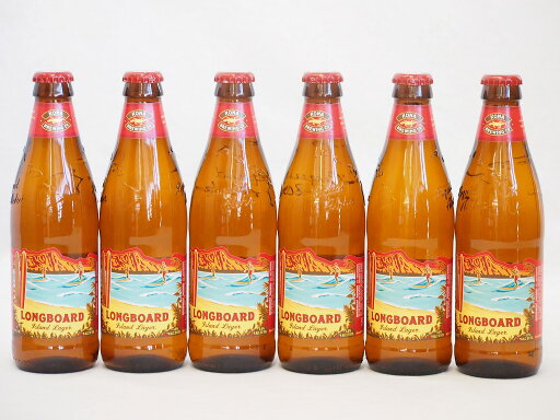 ハワイコナビール6本セット(ロングボード) 355ml×6本 ハワイコナビール6本セット(ロングボード) 355ml×6本