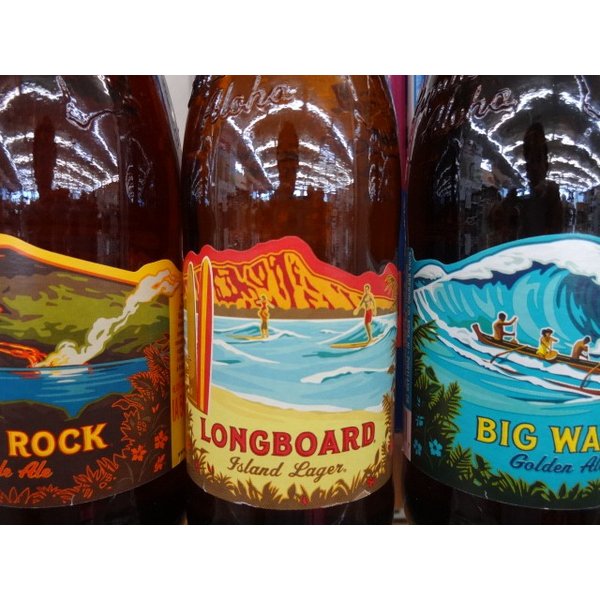 【最大2000円オフクーポン10日1:59迄】クラフトビールパーティ5本セット　ハワイコナビール(ロングボードアイランドラガー355ml×4)日本酒スパークリング清酒(澪300ml) 3