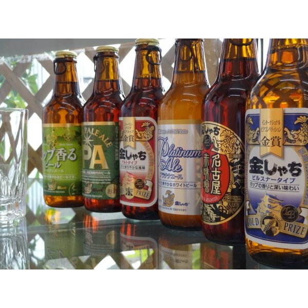 クラフトビールパーティ6本セット　金しゃちピルスナー330ml　金しゃちアルト330ml　ミツボシヴァイツェン330ml　ミツボシウィンナスタイルラガー330ml　ミツボシピルスナー330ml　ミツボシペールエール330ml 2