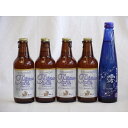 【最大2000円オフクーポン11日1:59迄】クラフトビールパーティ5本セット プラチナエール330ml×4本 日本酒スパークリング清酒(澪300ml)