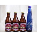 クラフトビールパーティ4本セット　ミツボシヴァイツェン330ml×3本　日本酒スパークリング清酒(澪300ml)