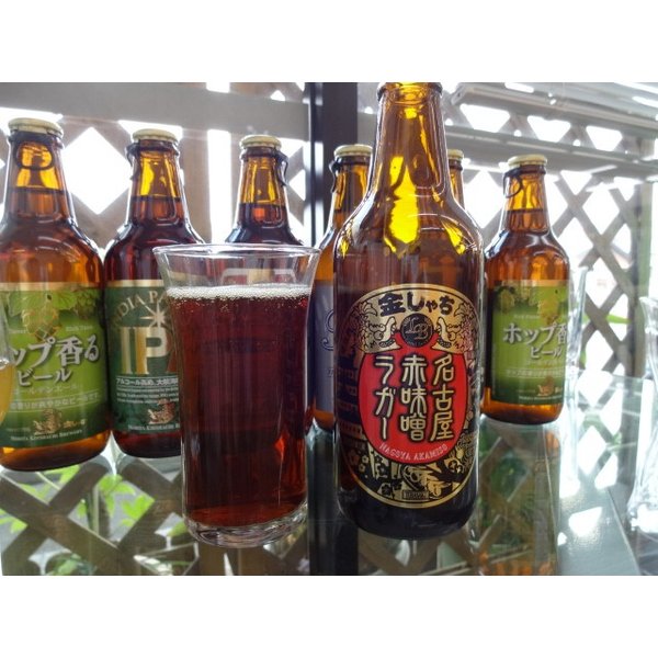 【最大2000円オフクーポン16日1:59迄】クラフトビールパーティ6本セット 名古屋赤味噌ラガー330ml×3本 常陸野ネストホワイトエール330ml×3本 3