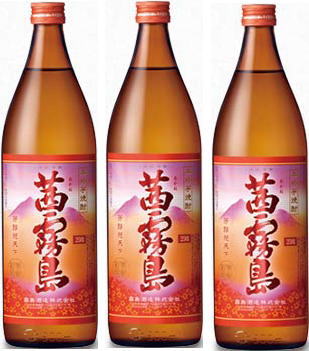 霧島 焼酎 3本セット霧島酒造　本格芋焼酎　茜霧島　900ml×3本(鹿児島県)