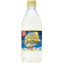 【訳あり賞味期限2025年11月11日】1本サントリー 天然水スパークリング濃い旨レモン(東海・北陸限定)500ml×1本