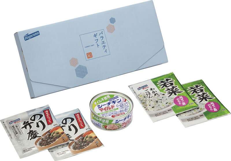 冬の贈り物お歳暮 乾物ギフト はごろもフーズ のり弁慶ふりかけ（3g）・わかめ混ぜご飯若菜（2.8g）×各..